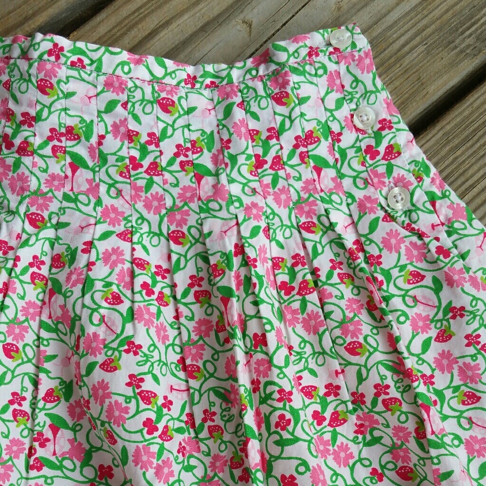 LILLY PULITZER Vintage Floral Skirt